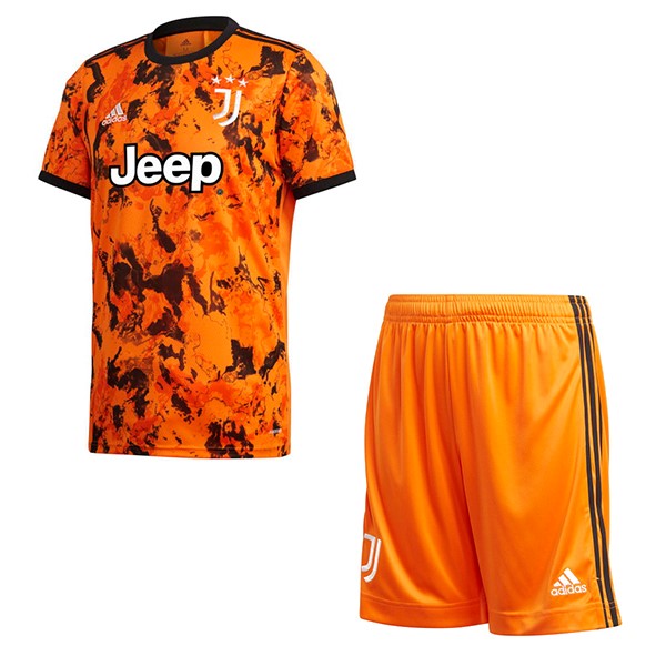 Camiseta Juventus 3ª Kit Niños 2020 2021 Naranja